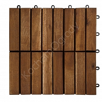 Deski tarasowe, moduły 30x30cm akacja 16 klepek na taras balkon ogród