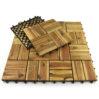 Podest tarasowy drewniany akacja olejowana 8 klepek
