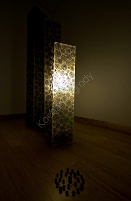 Nowoczesna ogrodowa lampa stojąca Hera 3